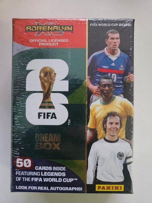 2026 Panini World Cup Adrenalyn XL Zinedine Zidane, Pelé,, Verzamelen, Stickers