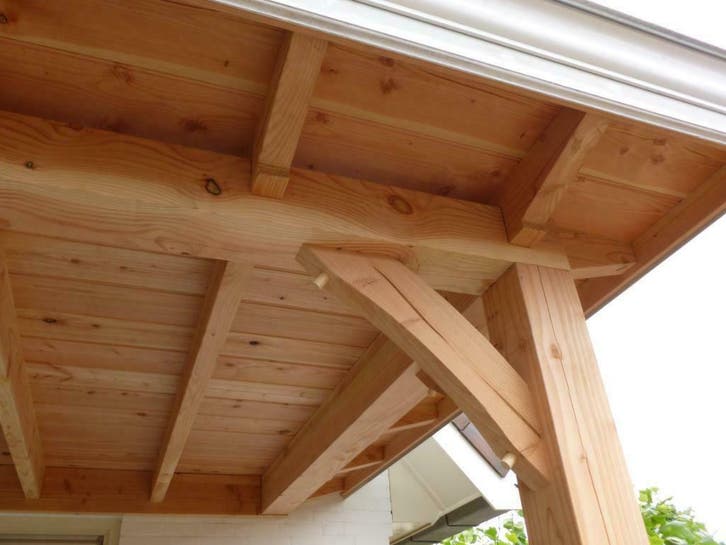 Kraaldelen en Vellingdelen dak of vloer Vuren Douglas Eiken+, Doe-het-zelf en Verbouw, Hout en Planken, Overige typen, Nieuw, Minder dan 25 mm