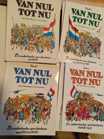 Van Nul tot nu | geschiedenis strips | weekblad Donald Duck, Complete serie of reeks, Verzenden, Gelezen
