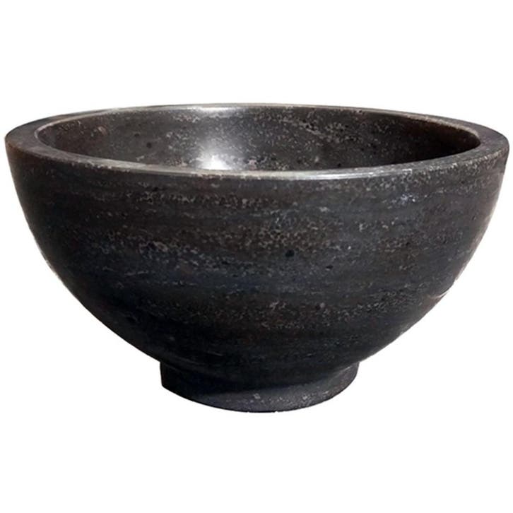 Wiesbaden Raw Waskom Rond - 20x11cm - Hardsteen Gezoet, Doe-het-zelf en Verbouw, Sanitair, Nieuw, Ophalen of Verzenden