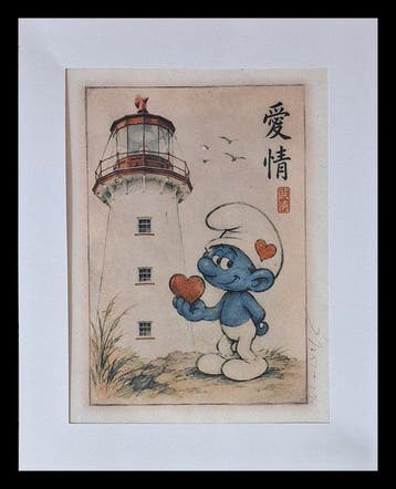 Emma Wildfang - Lover Smurf - Series - Anime Ukiyo –, Nieuw