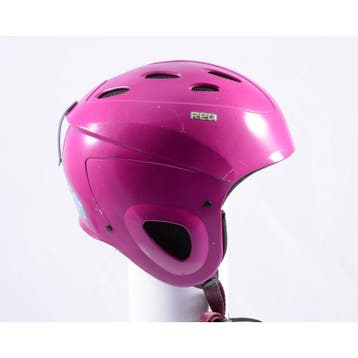 52 skihelm/snowboardhelm RED AGENT, Purple, Verzenden, Gebruikt