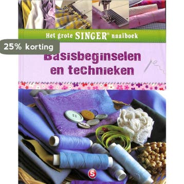 Het grote Singer naaiboek : basisbeginselen en technieken, Boeken, Verzenden, Zo goed als nieuw, Eva-Maria Heller