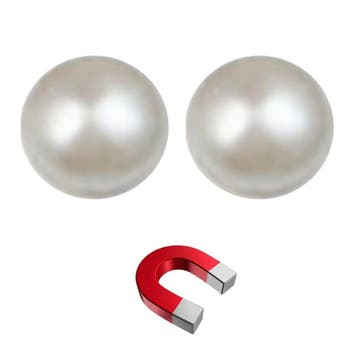 Fako Bijoux - Oorbellen - Magneet - Magnetisch - Parel - 7mm, Sieraden, Tassen en Uiterlijk, Oorbellen, Verzenden, Nieuw