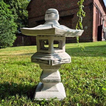 Lantaarn - beton - 42 cm - 12 kg, Antiek en Kunst