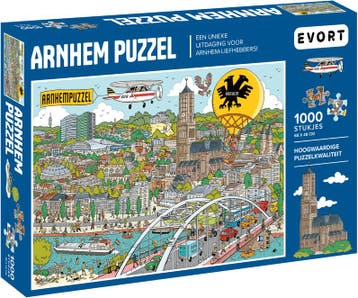 Arnhem Puzzel (1000 stukjes) | Evort - Puzzels, Verzenden, Nieuw