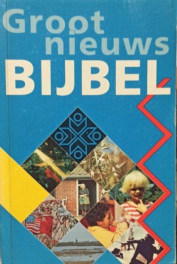 Bijbel groot nieuws bijbel geillustreerde omslag, Verzenden, Gelezen