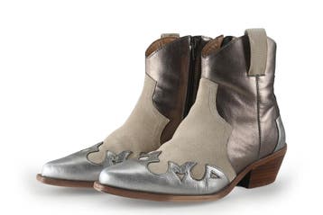 Manfield Cowboy laarzen in maat 39 Beige, Verzenden, Beige, Zo goed als nieuw, Manfield