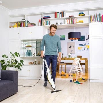Steam mop - KARCHER - SC 3 UPRIGHT EasyFix - Eliminates u..., Verzenden, Nieuw
