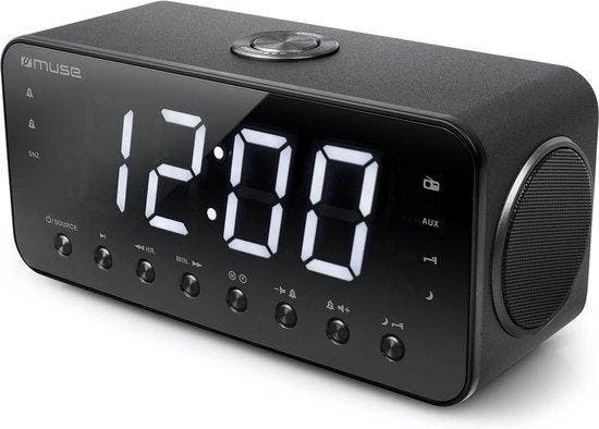 Muse M-192 CR Wekkerradio met groot display, Witgoed en Apparatuur, Wekkers, Verzenden