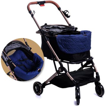 Hondenbuggy Comfort Kussen Blauw (excl. buggy) - 2 delig, Ophalen of Verzenden, Nieuw