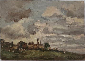 Enrico Reycend ( 1855-1928) - Paesaggio, Antiek en Kunst