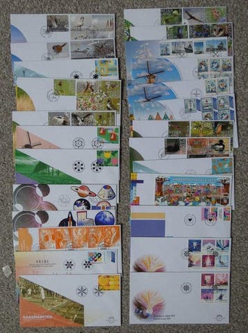 Nederland 2023 - Complete jaargang FDCs - nvph e 854- e 871, Gestempeld