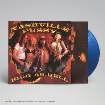 lp nieuw - nashville pussy - HIGH AS HELL (nieuw), Verzenden, Zo goed als nieuw, Overige formaten