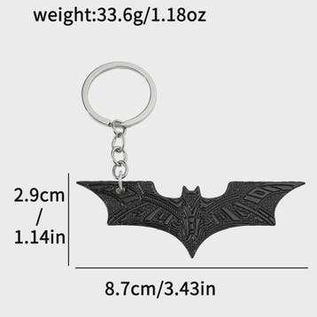 Batman Logo Sleutelhanger & Auto Hanger - Uniek Cadeau voor, Verzenden, Nieuw