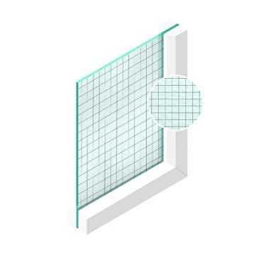 Spoedglas Draadglas Brute 6 mm, Ophalen of Verzenden, Nieuw