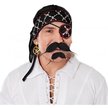 Piraat bandana - Piraten hoeden, Ophalen of Verzenden, Nieuw