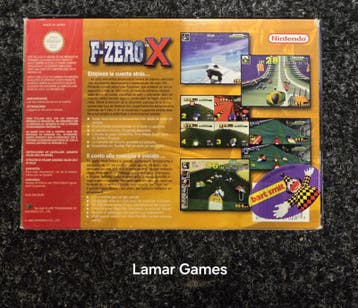 F-zero X beschadigd boekje (Nintendo 64 tweedehands game), Spelcomputers en Games, Games | Nintendo 64, Ophalen of Verzenden, Zo goed als nieuw