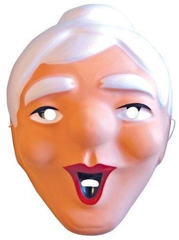Masker Sarah / Oma, Verzenden, Nieuw, Feestartikel