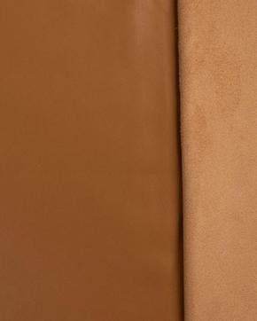 Imitatieleder Polyester Cognac, Hobby en Vrije tijd, Stoffen en Lappen, Bruin, Nieuw