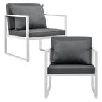Tuinset loungeset 4-delig tuintafel tuinbank 2x tuinstoel wi, Tuin en Terras, Tuinsets en Loungesets, Verzenden, Nieuw
