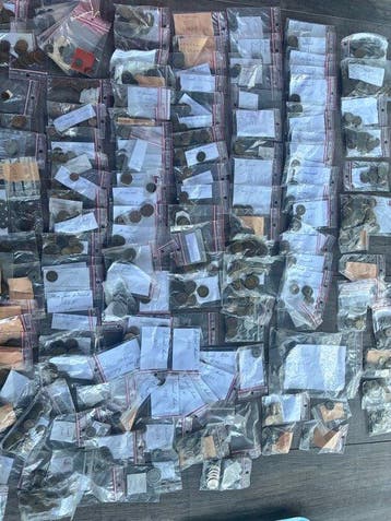 Frankrijk. Environ 7 kilos de pièces de Francs français du