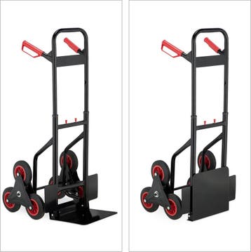 steekwagen traploper - inklapbaar - 200 kg - 6-wielig -, Verzenden