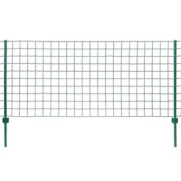 vidaXL Euro hek 20x1 m staal groen, Verzenden, Nieuw, IJzer