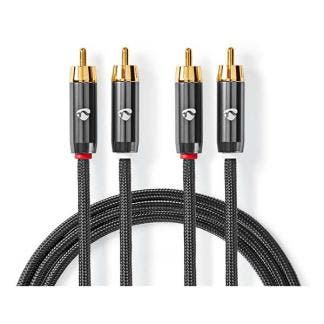 Tulp kabel | M  M | Nedis | 5 meter, Audio, Tv en Foto, Audiokabels en Televisiekabels, Nieuw, Verzenden
