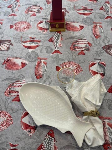 San Leucio top quality - Exclusief tafelkleed van canapone