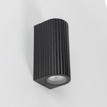 Oscar Up en Down Muurlamp Zwart Buitenverlichting, Verzenden, Nieuw