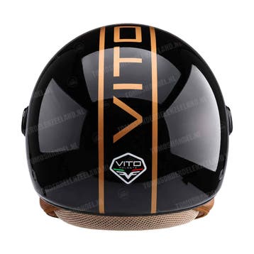 Helm Vito Jethelm Lavello glans zwart (XS t/m XXL), Ophalen of Verzenden, Nieuw, Vito