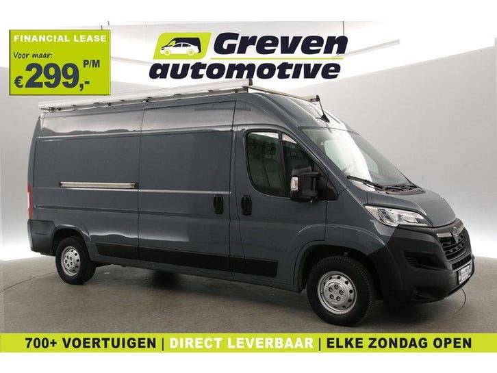 Opel Movano 2.2D 140PK L3H2 | Werkbus | Airco | Cruise |, Auto's, Bestelauto's, Handgeschakeld, Diesel, Zilver of Grijs, Euro 6