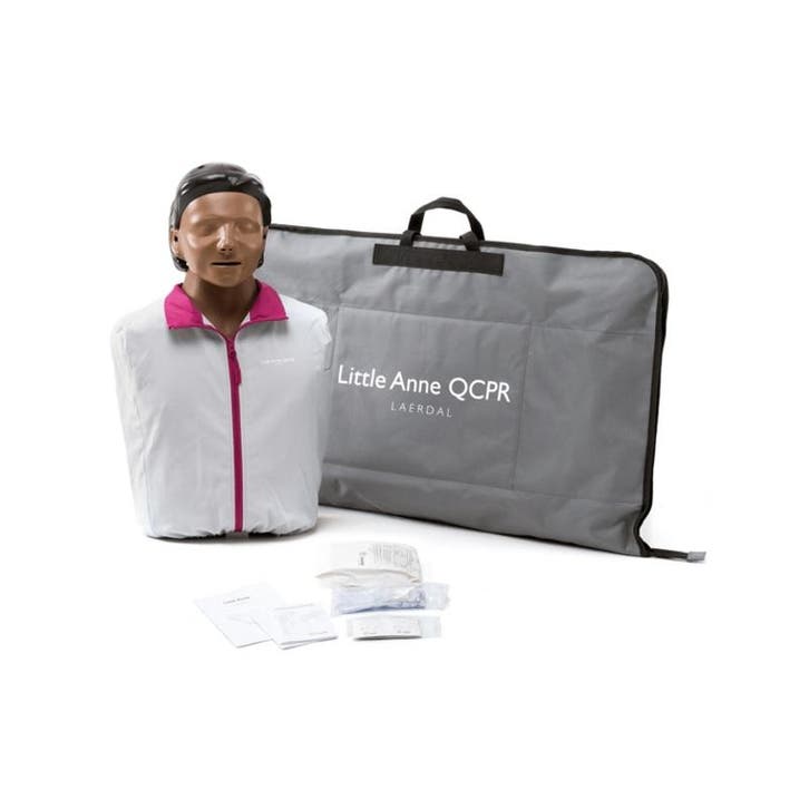 Laerdal Little Anne QCPR reanimatiepop (donker), Sport en Fitness, Massageproducten