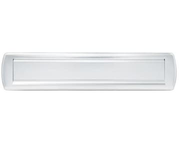 AXA briefplaat Curve Plus aluminium F1 geanodiseerd, Verzenden, Nieuw