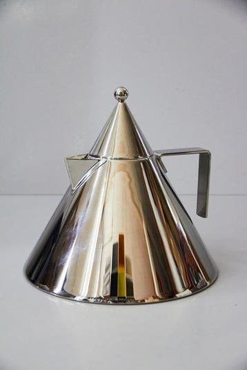 Alessi - Aldo Rossi - Il Conico - Fluitketel - Roestvrij