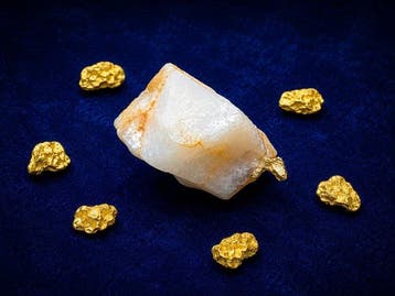 Goud Goud nuggets- 3.41 g - (6)