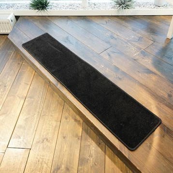 Oostendorp Pianocarpet smal B carpet, Huis en Inrichting, Nieuw, Zwart