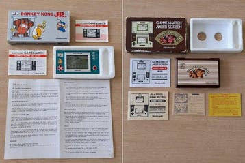 Nintendo - Game & Watch - Donkey Kong JR & II - Videogame, Nieuw