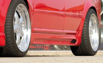 Rieger side skirt | A6 (4B): 01.97-06.01 (tot Facelift), 07., Verzenden, Nieuw, Audi