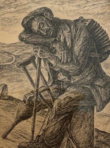 Damiano Damiani (XX) - Il suonatore di fisarmonica