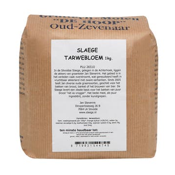 Molen de Hoop Slaege Tarwebloem 1kg, Verzenden, Nieuw