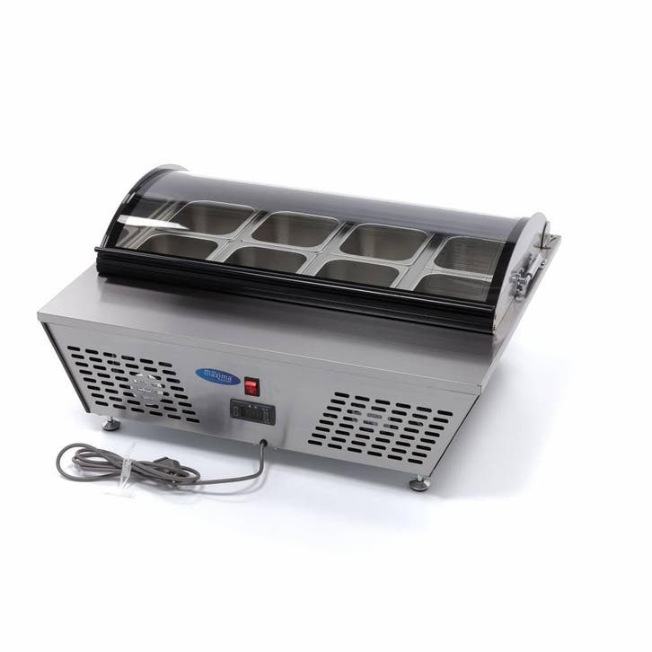 Saladette - 67 L - Tafelmodel - 8 x 1/6 GN, Zakelijke goederen, Horeca | Keukenapparatuur, Nieuw in verpakking, Fornuis, Frituur en Grillen