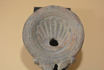 Romeinse Rijk, vroege keizerperiode Terracotta olielamp met