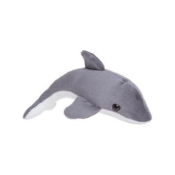 Nature Planet bruinvis knuffel - pluche - 26 cm - zeedier, Verzenden, Nieuw
