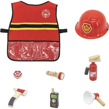 VIGA brandweerset, 8 onderdelen/ 1 doos, Nieuw