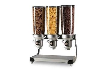 Ontbijtgranen dispenser | 3 x 5 Liter | Vrijstaand, Verzenden