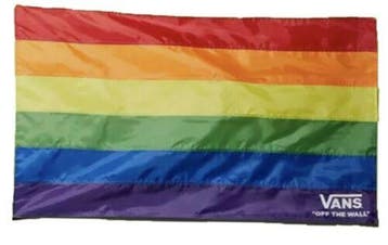 Vans rainbow pride vlag, Verzenden, Nieuw