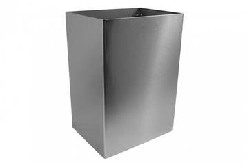 Afvalbak | RVS | 75L | 420 x 320 x 585mm, Verzenden, Nieuw in verpakking