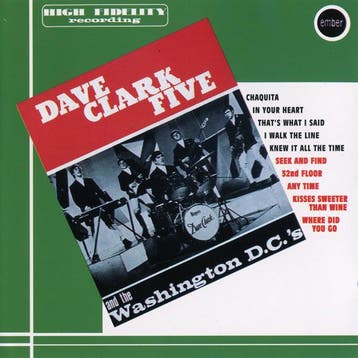 cd - Dave Clark Five / The Washington D.C.S - Dave Clark..., Verzenden, Zo goed als nieuw
